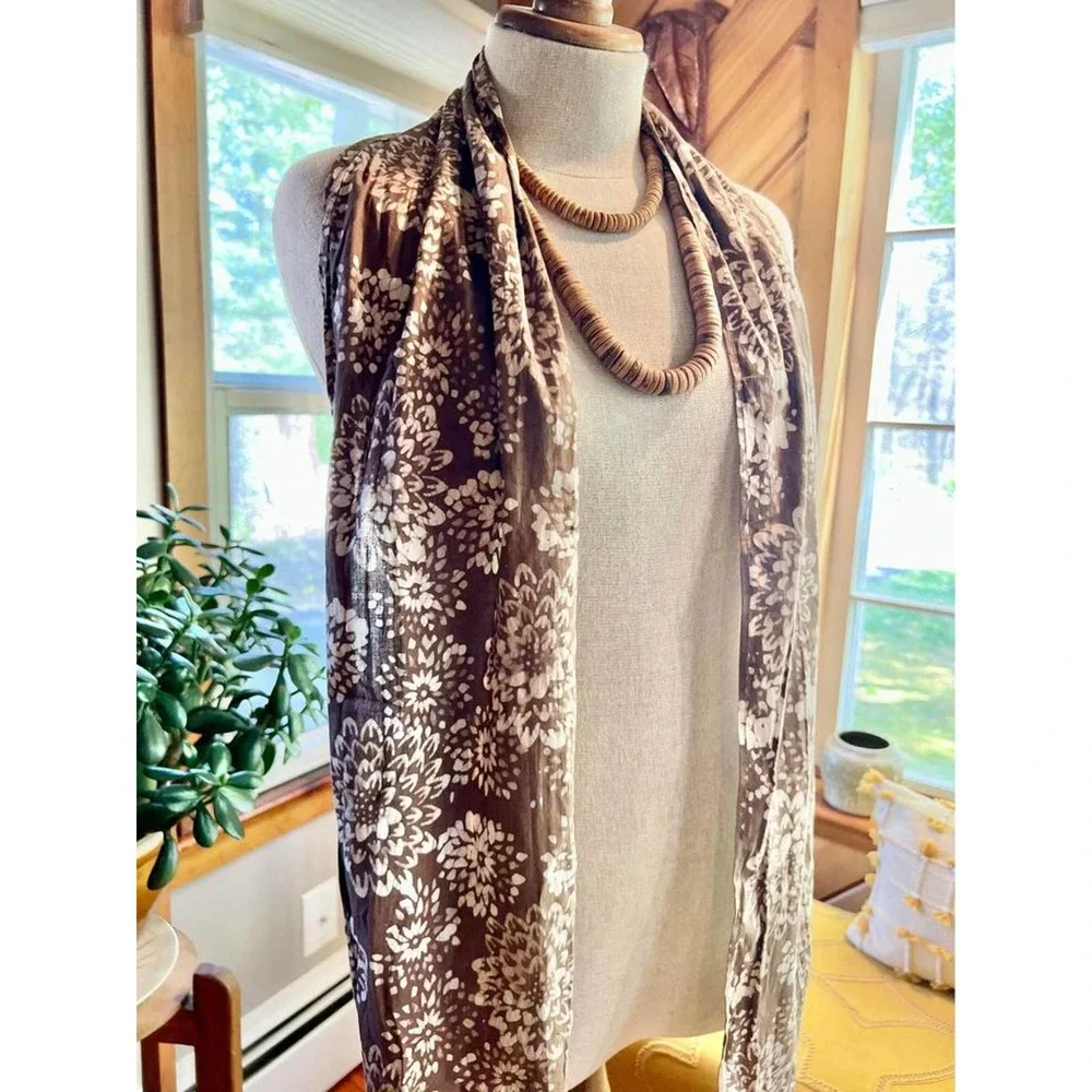 Handmade Batik Fabric Scarf
